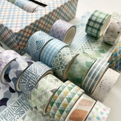 30 Rolls Nature Style Washi Tape Set 3.0m Each Bullet Journal Gift Wrap