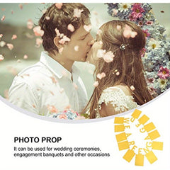 We Are Engaged Banner Engagement Photo Wedding Bride Bunting Garland