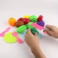 Kids' Cut Fruit & Veg Toy Kitchen DIY Set