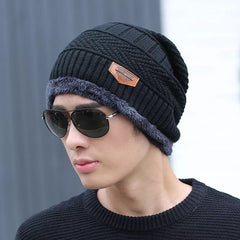 Winter Beanie Hat Breathable Knitted Hat For Men And Women