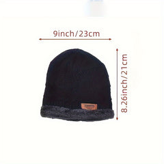 Winter Beanie Hat Breathable Knitted Hat For Men And Women