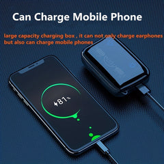 BT5.1 Wireless Sports Headset with Emergency Charger