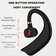 Wireless Hanging Ear In-Ear Headphones, Single Ear Smart Earphones