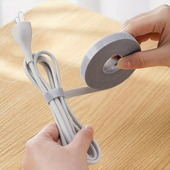 Adjustable Data Cable Tie 59in-118.1in With Magic Sticker