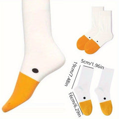 Goose Game Socks Funny Unisex Cotton Casual Socks