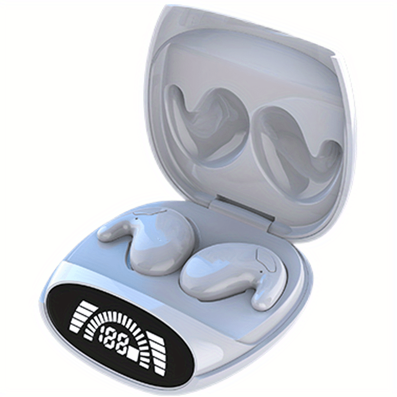 Wireless Earphone Headset Ultra Thin On Ear Sports Bass For Android & Ios