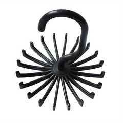 360 Rotating Hook Scarf Tie Belt Hanger Organizer