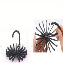 360 Rotating Hook Scarf Tie Belt Hanger Organizer