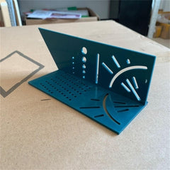3D Woodworking Stop Gauge Ruler, Multifunctional Angle Ruler