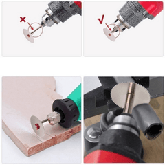 11pcs Wood Cutting Disc Rotary Tool Circular Cutoff Saw Blade