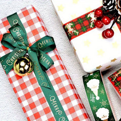 25mm Xmas Ribbon 5Yards, Craft Wedding Hair Bow Accessory