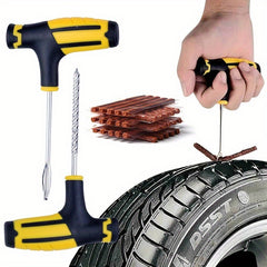 Portable Tire Repair Tool Kit for Cars & Motorcycles