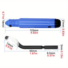 Hand Burr Trimming Scraper Chamfer Deburring Tool Copper Tube Reamer