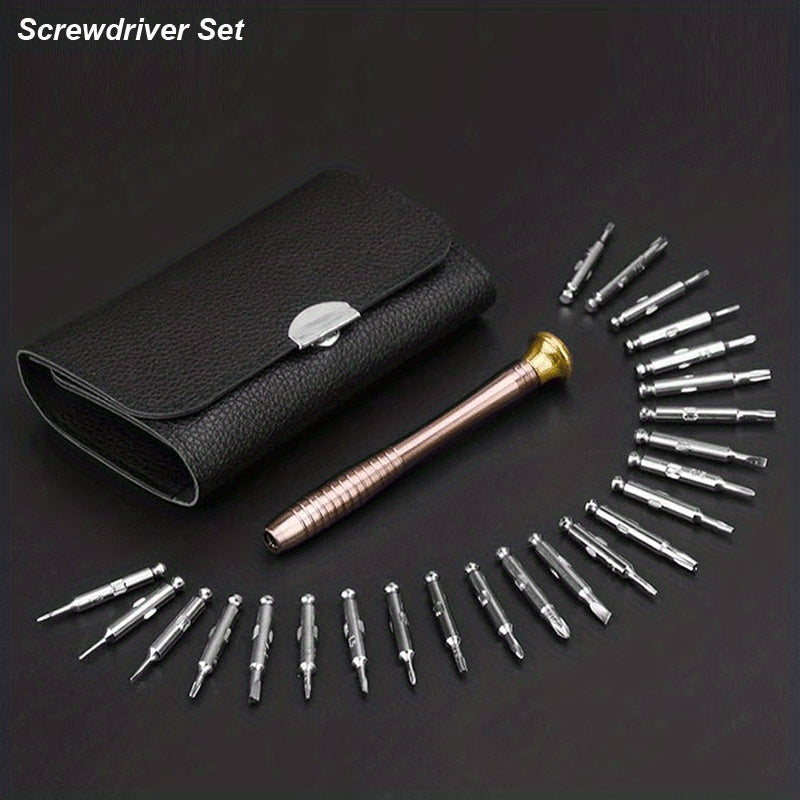 Precision Screwdriver Set 25 In 1 Repair Tool Kit for Mobile iPhones Laptop