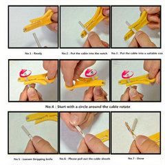 Mini Wire Stripper Crimper Plier Tool
