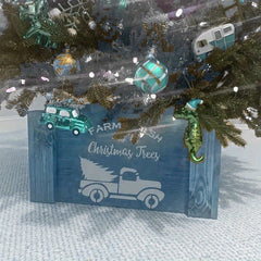 8 Sheets Christmas Painting Decoration Spray Hollow Template