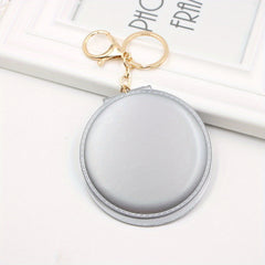 Double Sided Mirror Keychain - Makeup Mirror Key Chain - Creative Gift for Women