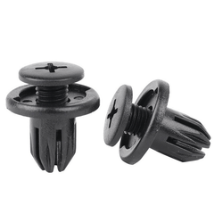 50pcs Car Plastic Rivets Fastener 8mm Hole Push Clip Trim Panel Retainer Clips