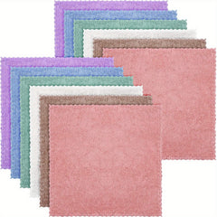 12pcs Face Washing Towel Soft Fast Drying Facial Cleansing Towel