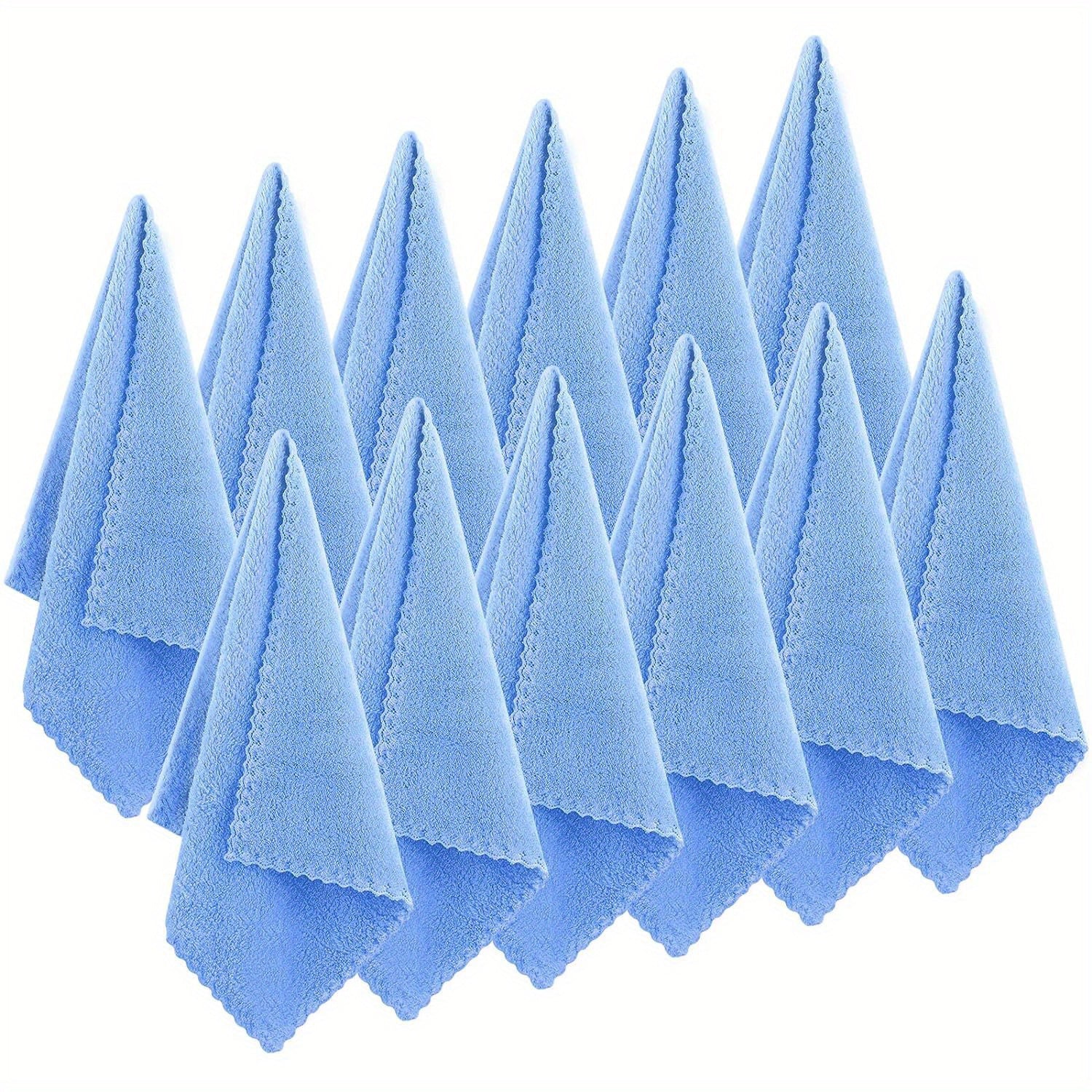 12pcs Face Washing Towel Soft Fast Drying Facial Cleansing Towel