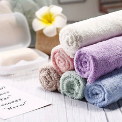 12pcs Face Washing Towel Soft Fast Drying Facial Cleansing Towel
