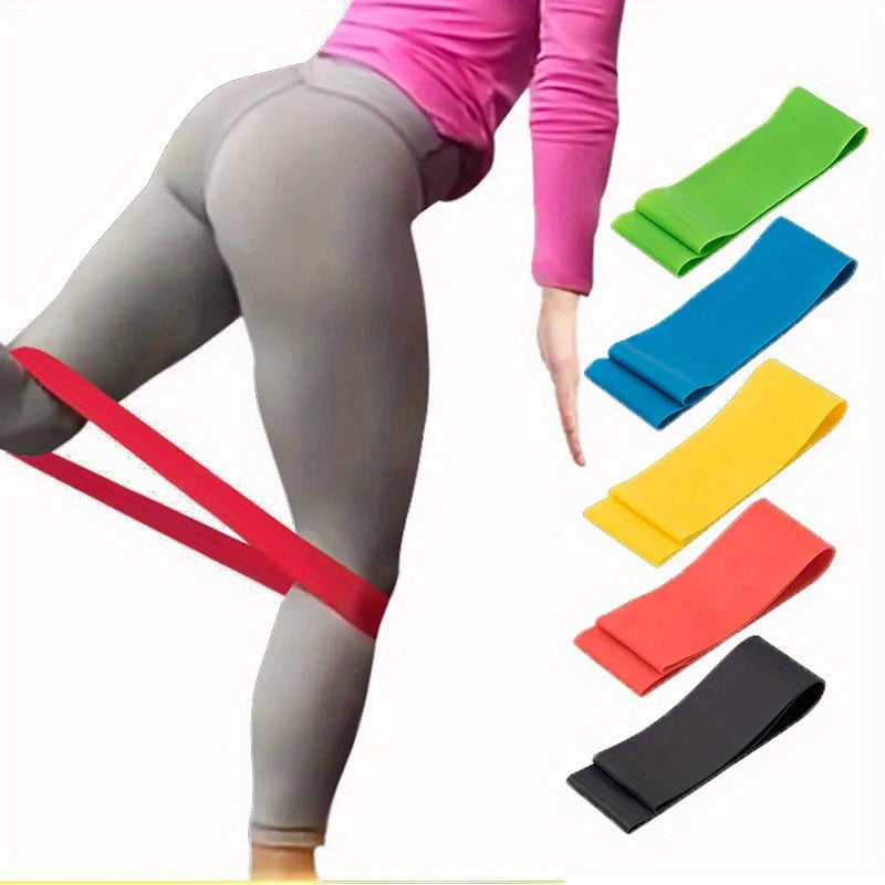 Elastic Resistance Band for Hip Lifting Yoga Pilates Training