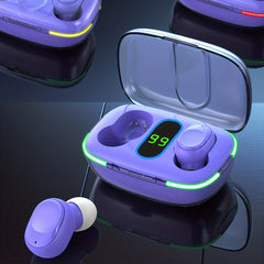 True Wireless Stereo Earbuds with Transparent Charging Case