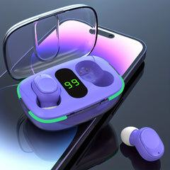 True Wireless Stereo Earbuds with Transparent Charging Case