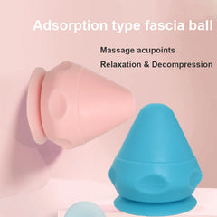 Wall Mounted Fascia Cone Suction Cup Massager
