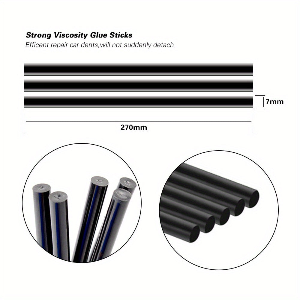 Car Body Hail Removal DIY Repair Tool Glue Sticks Paintless Dent Repair Tools