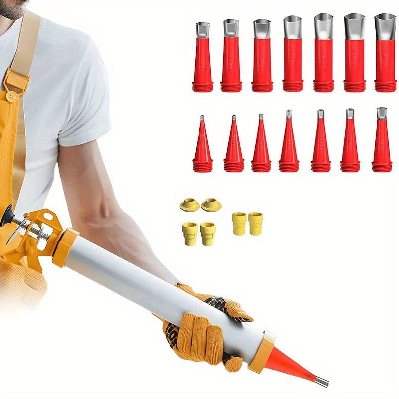 Stainless Steel Caulking Nozzle Applicators with Bases