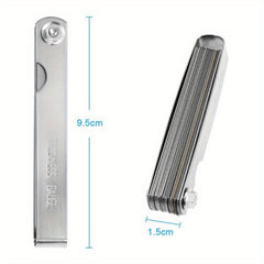 32 Blades Range Finder Feeler Gauge 0.04-0.88mm Gap Size Copper Sheet
