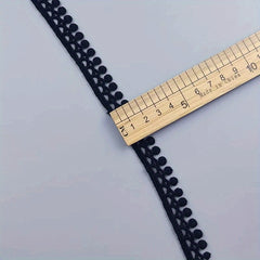 5 Yards 15mm Wide Cotton Tassel Lace Embroidery Ribbon Trim