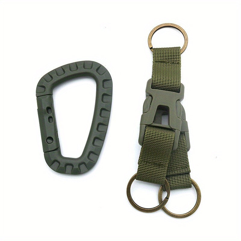 Nylon Webbing Buckle Portable Bag Backpack Hanging Buckle Pendant