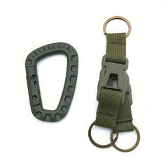 Nylon Webbing Buckle Portable Bag Backpack Hanging Buckle Pendant