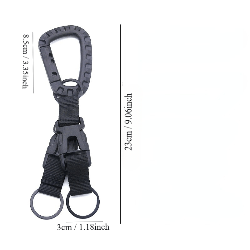 Nylon Webbing Buckle Portable Bag Backpack Hanging Buckle Pendant