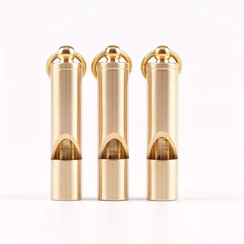 Brass Whistle for Outdoor Survival and Referee Training