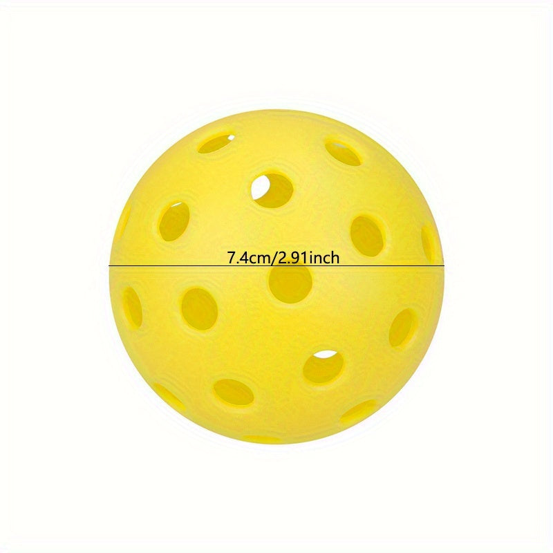 High Elastic Pickleball Ball 40 Holes 1 Pack Without Storage Bag