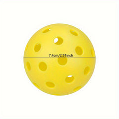 High Elastic Pickleball Ball 40 Holes 1 Pack Without Storage Bag