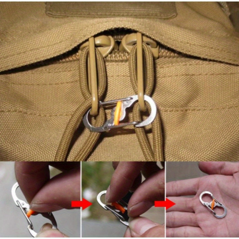 S Buckle Keychain Mini Quick Hanging Buckle