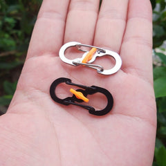 S Buckle Keychain Mini Quick Hanging Buckle