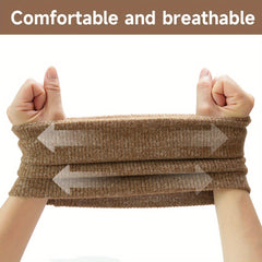 Winter Knitted Neck Gaiter Warmer Face Cover Windproof Half Mask Balaclava