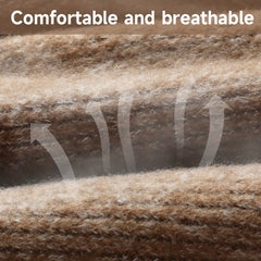 Winter Knitted Neck Gaiter Warmer Face Cover Windproof Half Mask Balaclava