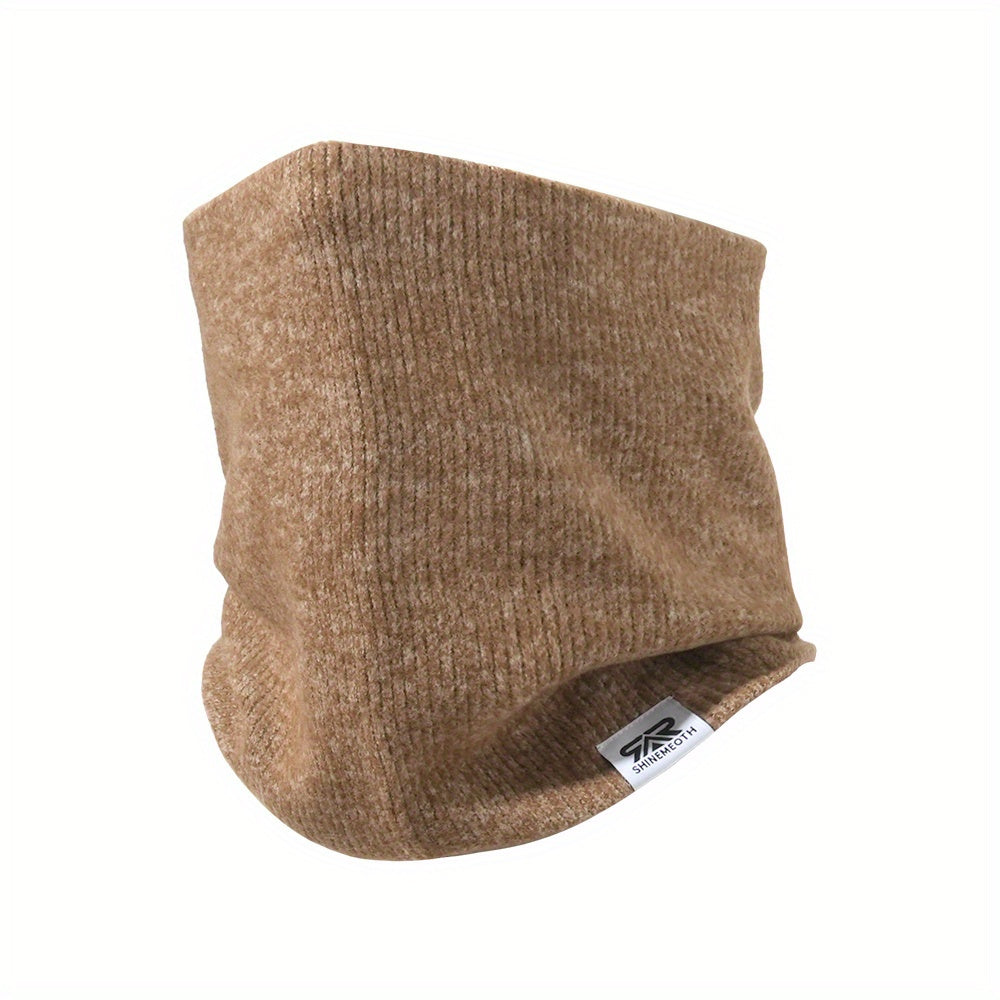 Winter Knitted Neck Gaiter Warmer Face Cover Windproof Half Mask Balaclava