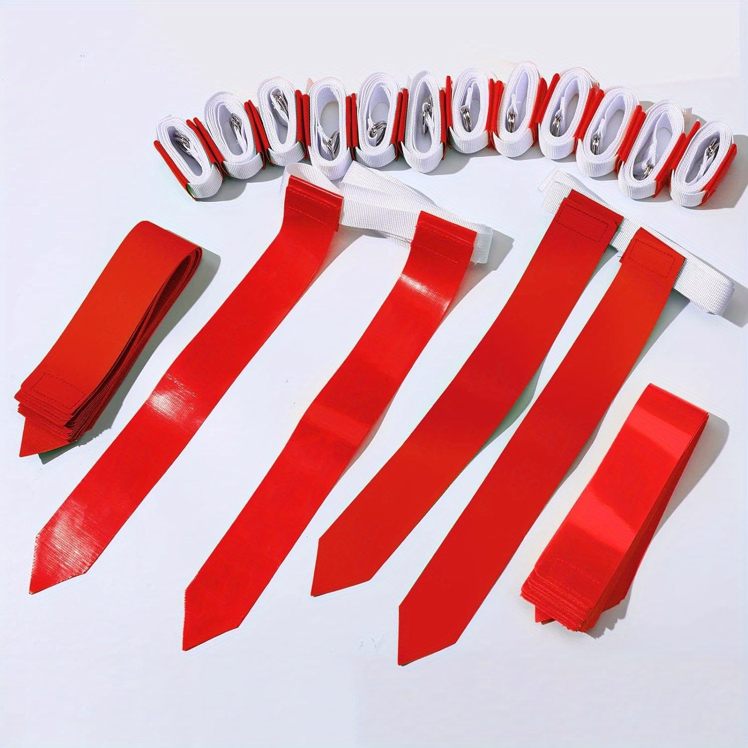 Adjustable Rugby Flag Set for Sports Games Training