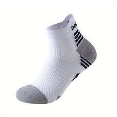 1 Pair Running Socks Thickened Ankle Socks for Men and Women