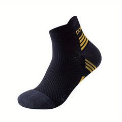 1 Pair Running Socks Thickened Ankle Socks for Men and Women