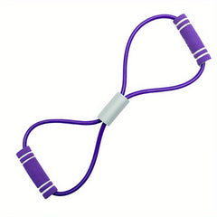 8 Shaped Resistance Bands Yoga Body Training Rope Fitness Stretching Band