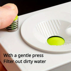 Water Circulation Brush Cleaner Box for Outdoor Painting Tool