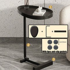 Golden Small Coffee Table Side Table Corner Table Bedside Table